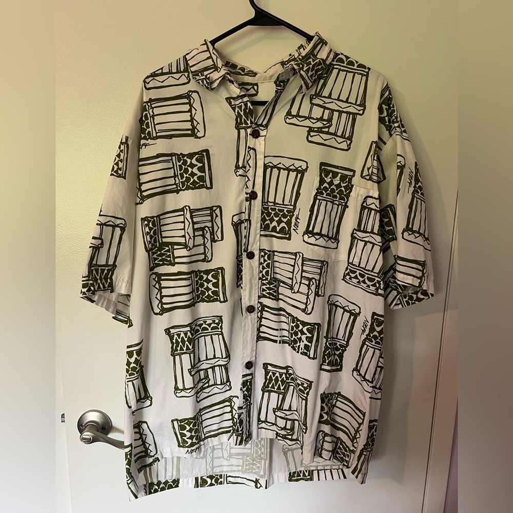 Hawaiian Force Men’s aloha shirt L